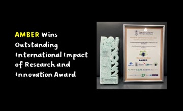Picture of the Outstanding International Impact of Research and Innovation Award 