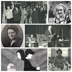 A collage of exceptional Welsh women
