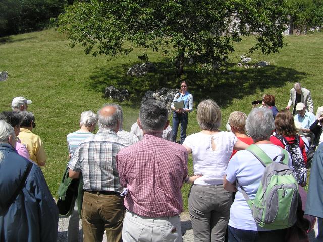 Image readings from the literary tour at the Dillwyns and Hendrefoilan House