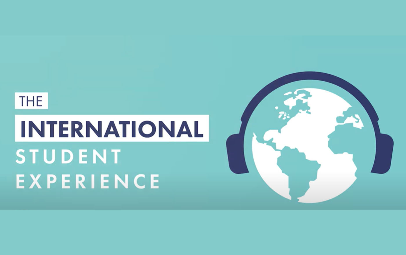 The international student experience podcast branding