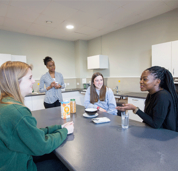 Communal area Bay Campus, Swansea University