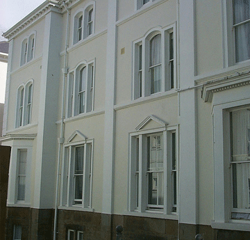 Exterior view of Beck House blocks F and G