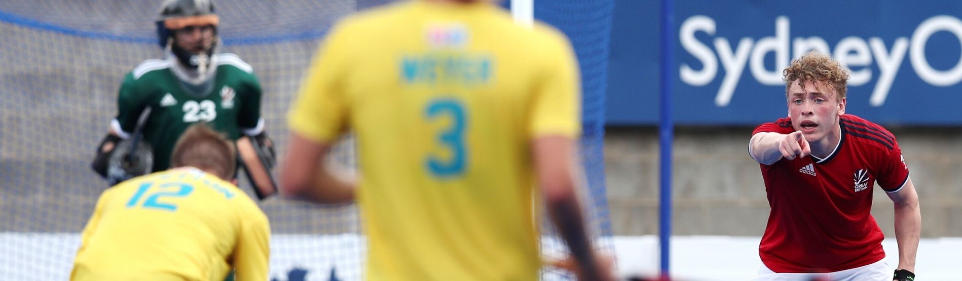 Jacob Draper during a hockey game