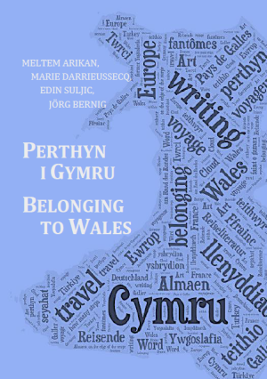 Front cover of 'Belonging to Wales' Ebook. 
