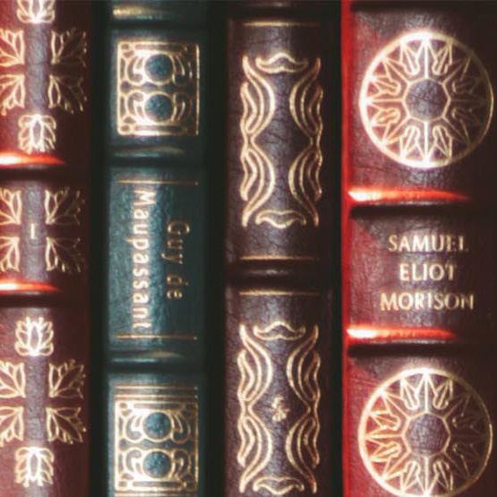 Image of the old book cover backs