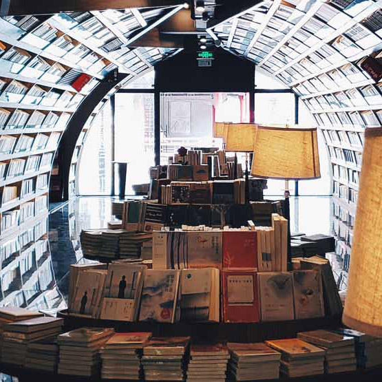 Image of the book shop 