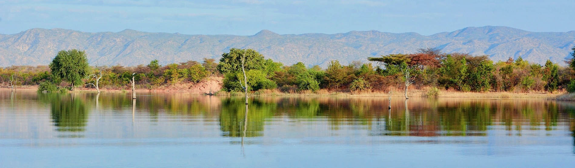 Image of the lake in Zambia