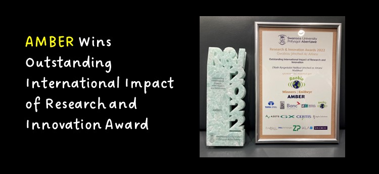 Picture of the Outstanding International Impact of Research and Innovation Award