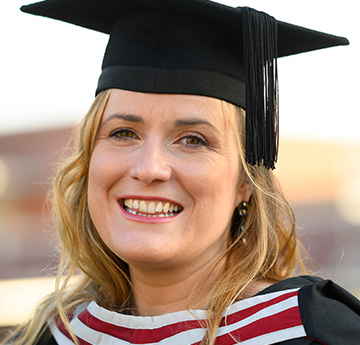 Image of Kate McMurdo graduating
