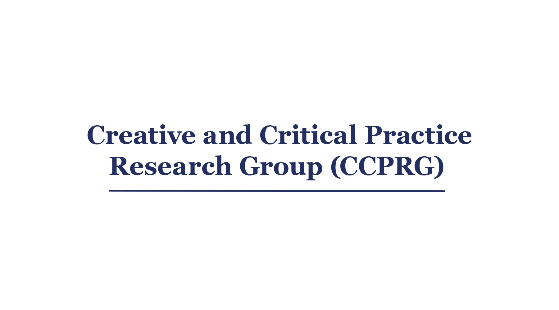 CCPRG Branding