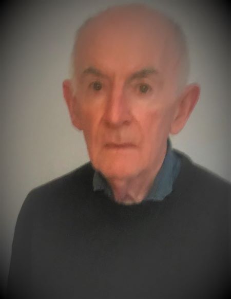 Portait photograph of John Pook, somewhat blurred