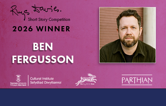 Image of Ben Fergusson - 2026 winner of the Rhys Davies Short Story Competition 