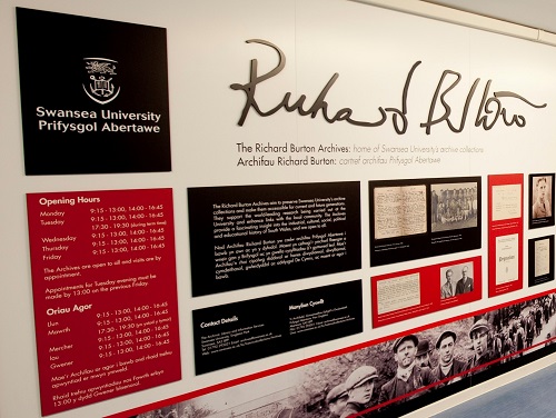 Image of the Richard Burton archives 