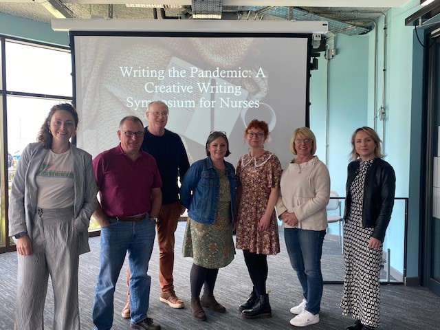 Participants at Swansea University's Creative Writing Symposium 