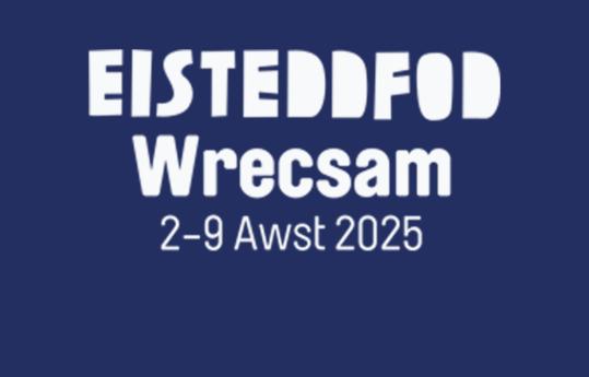 Logo Eisteddfod Wrecsam 2025