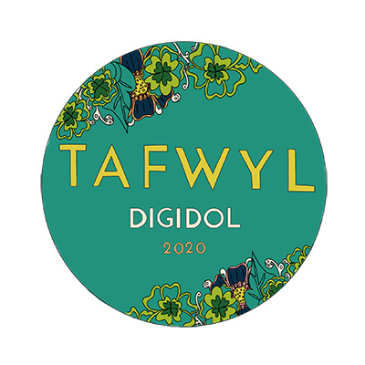 Logo Tafwyl Digidol 2020