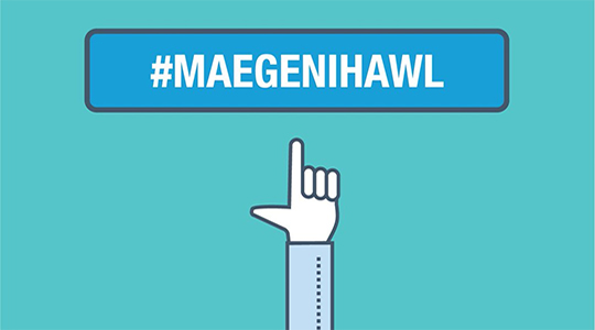 Hashtag Mae gen i hawl 