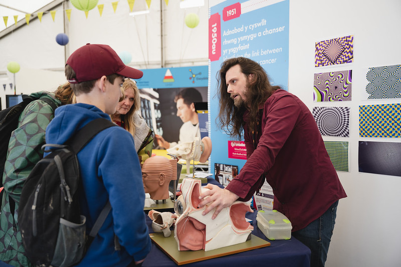 Kyle Jones yn y Gwyddonle 2024