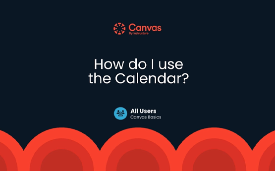 Fideo trosolwg calendr Canvas