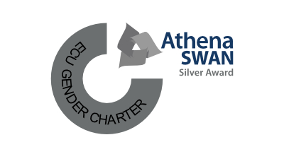 Logo gwobr arian Athena Swan