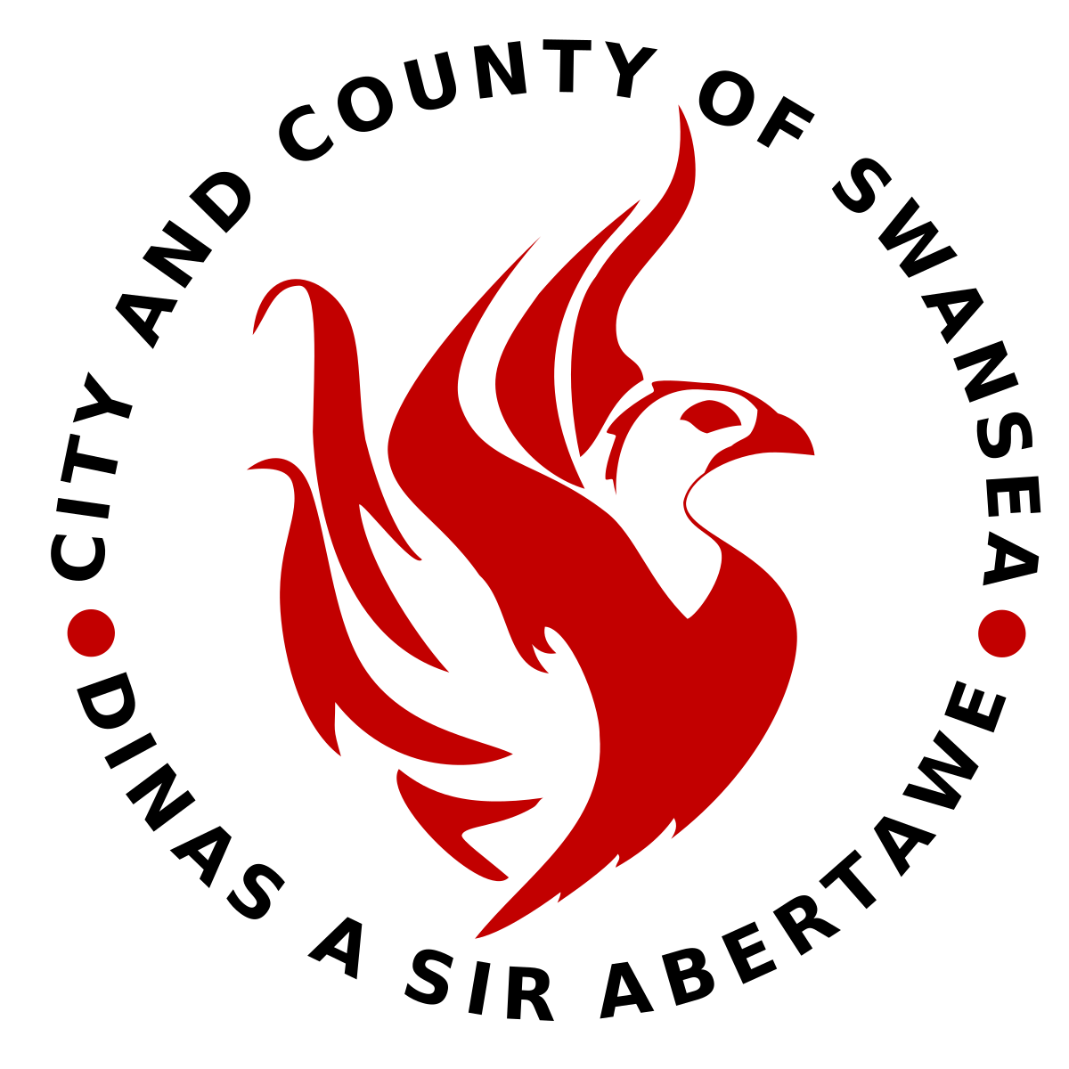Council logo / logo y cyngor