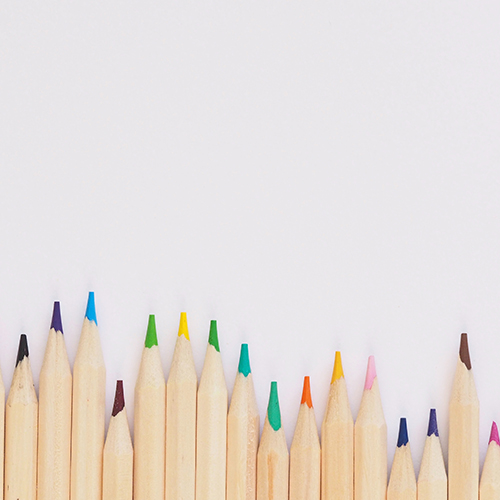 Image of a colour pencils