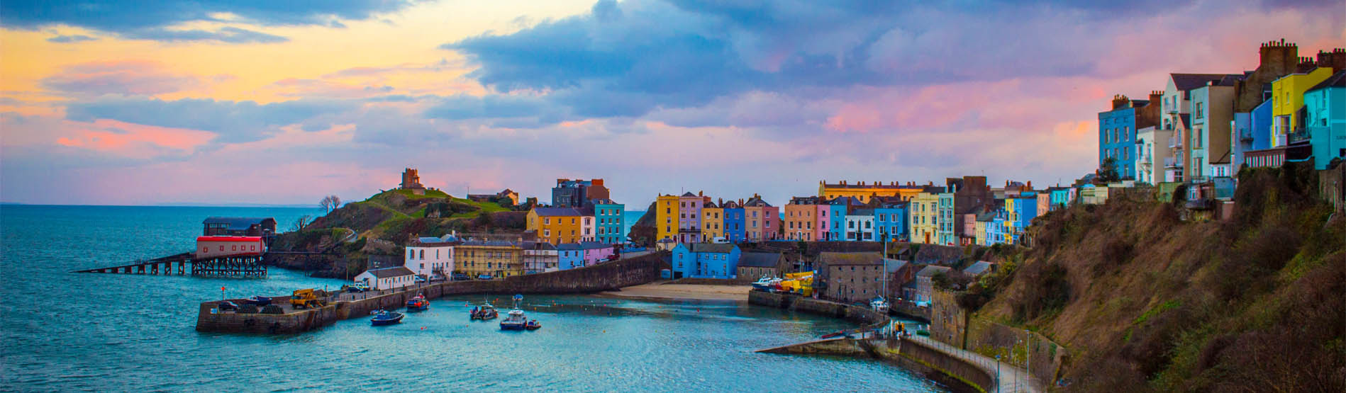 An image of Tenby, West Wales