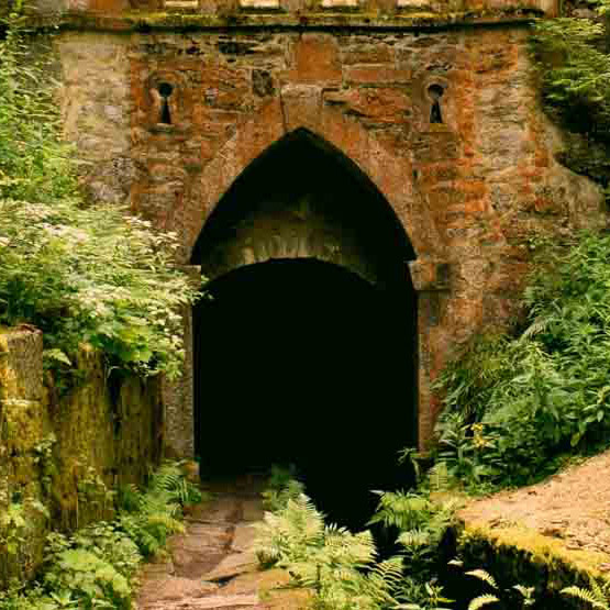 Image of an old tunnel entrance