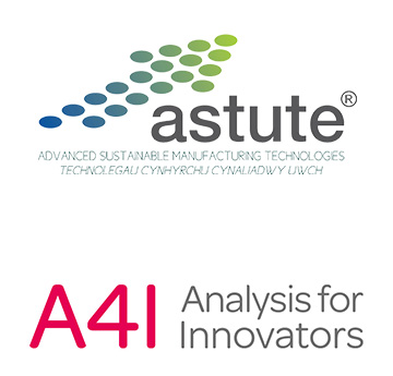 ASTUTE and A4I logos