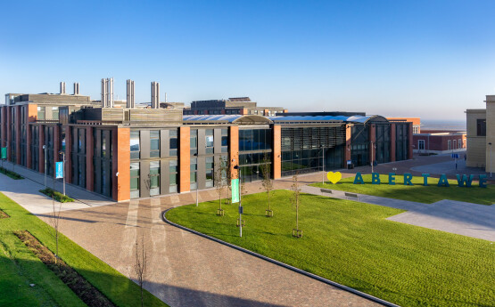 Engineering building on the Swansea bay campus