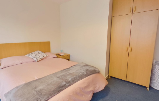 Dyma lun o’n hystafell wely teulu a leolir yn Nhŷ Beck