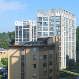 Golwg o`r awyr o breswylfeydd Cefn Bryn, Preseli ac Oxwich ar Ddiwrnodau Agored