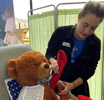 GEM Student with Dr Teddy