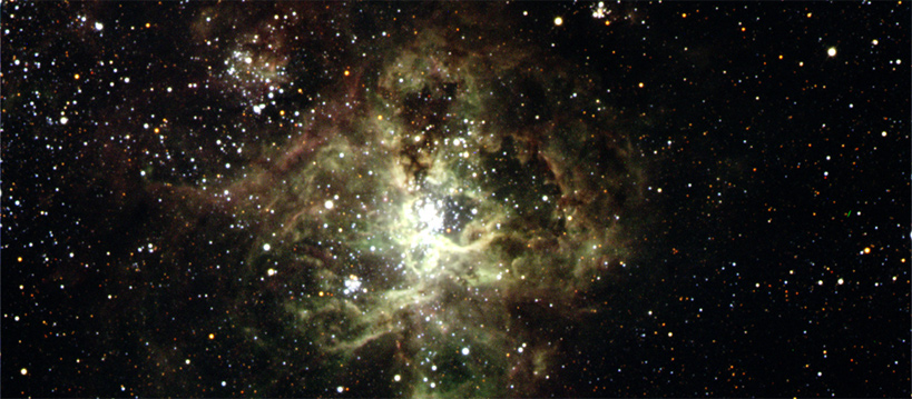 Tarantula nebula gan Adam sawyer