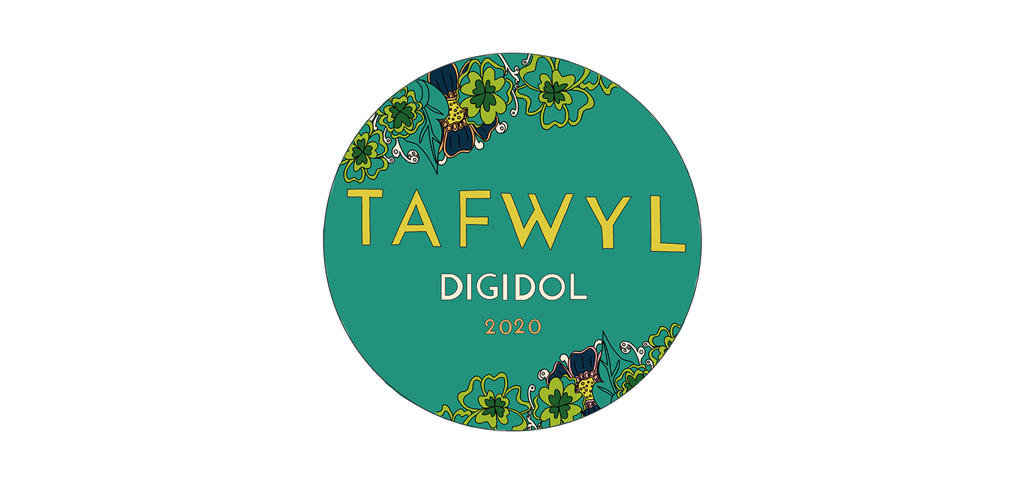 Logo Tafwyl Digidol