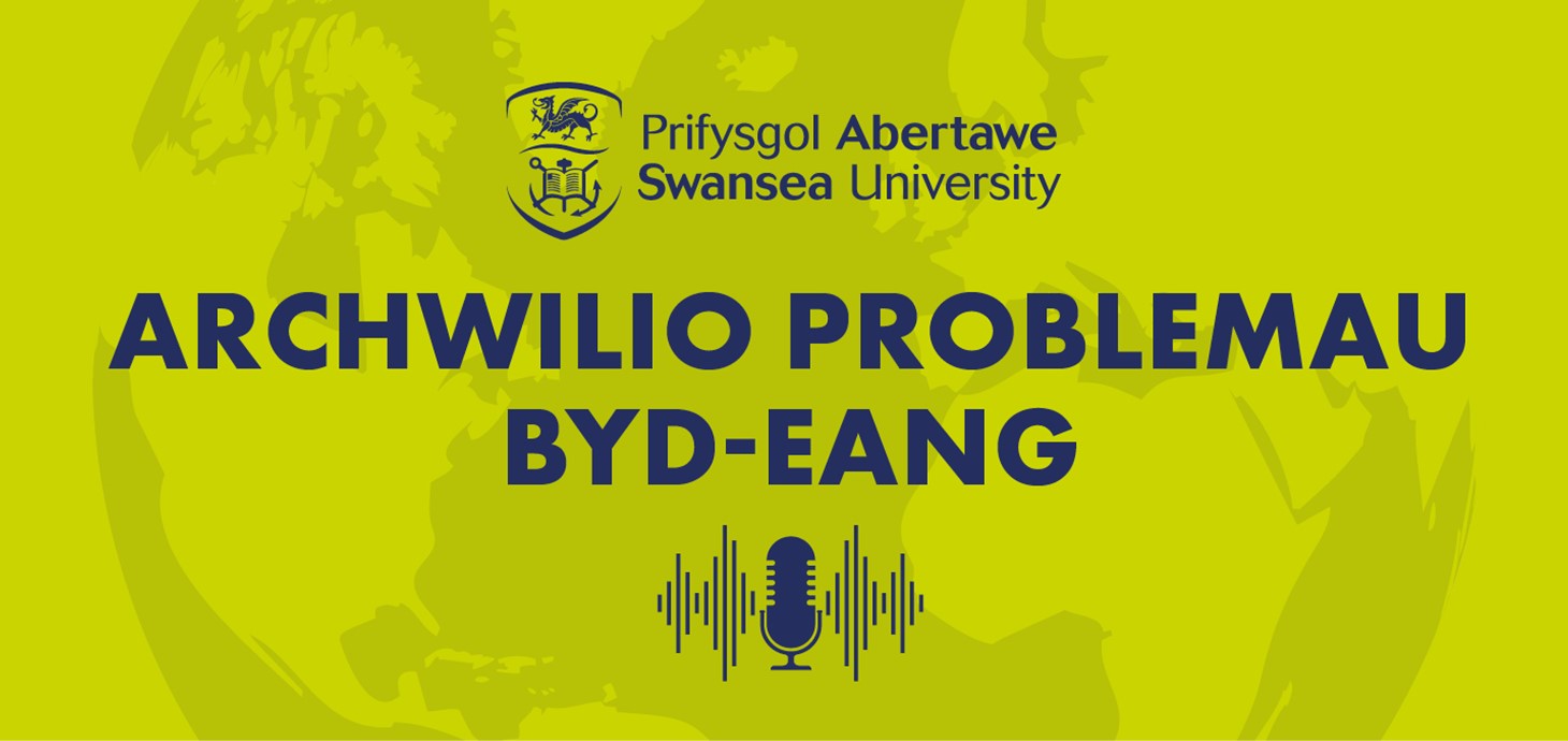 Logo Archwilio Problemau Byd-eang.