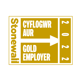Welsh Stonewall gold employer logo 