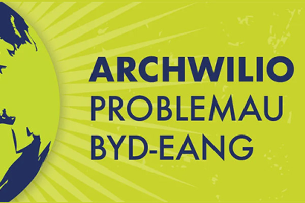 Logo Archwilio Problemau Byd-eang