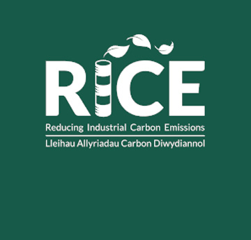 Lleihau Allyriadau Carbon Diwydiannol logo