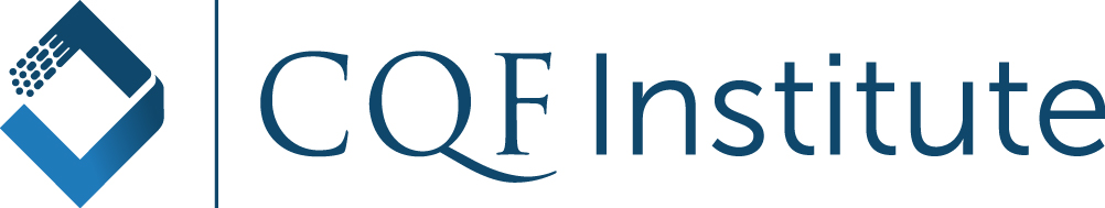 Logo sefydliad CQF