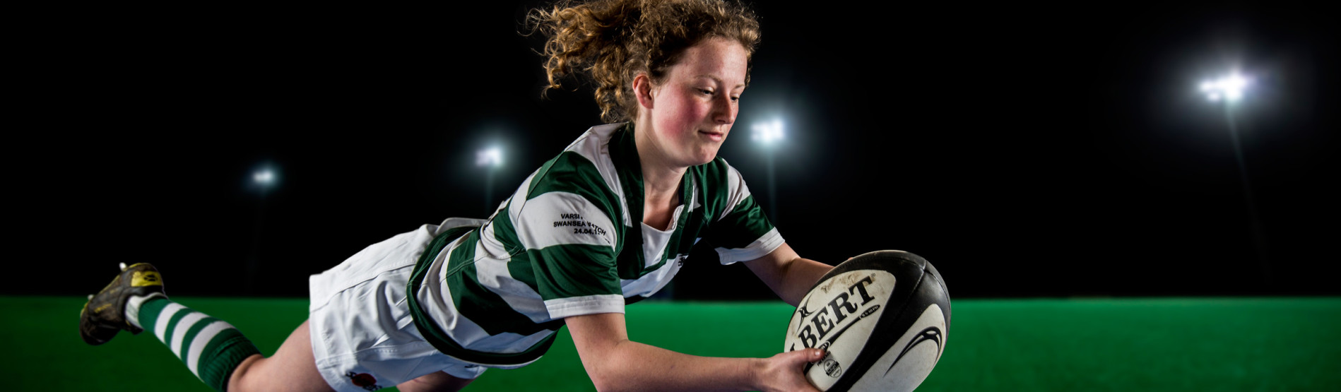 Female Rugby player