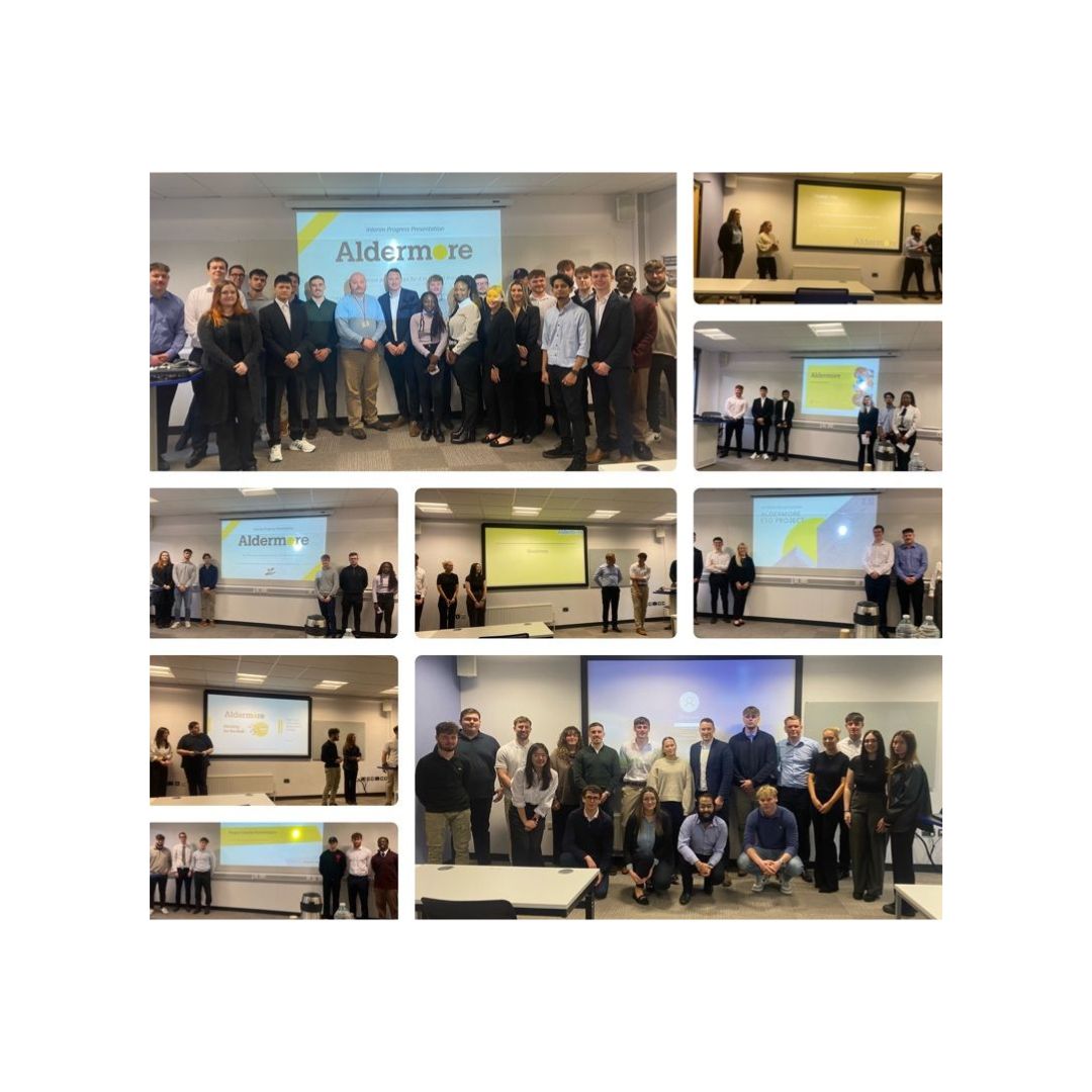 Yr Ysgol Reolaeth yn Cynnal Cyflwyniadau Pwynt Canol Llwyddiannus ar gyfer Myfyrwyr Busnes Blwyddyn Olaf 