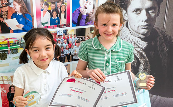 Libby Jones and Ava Chivers