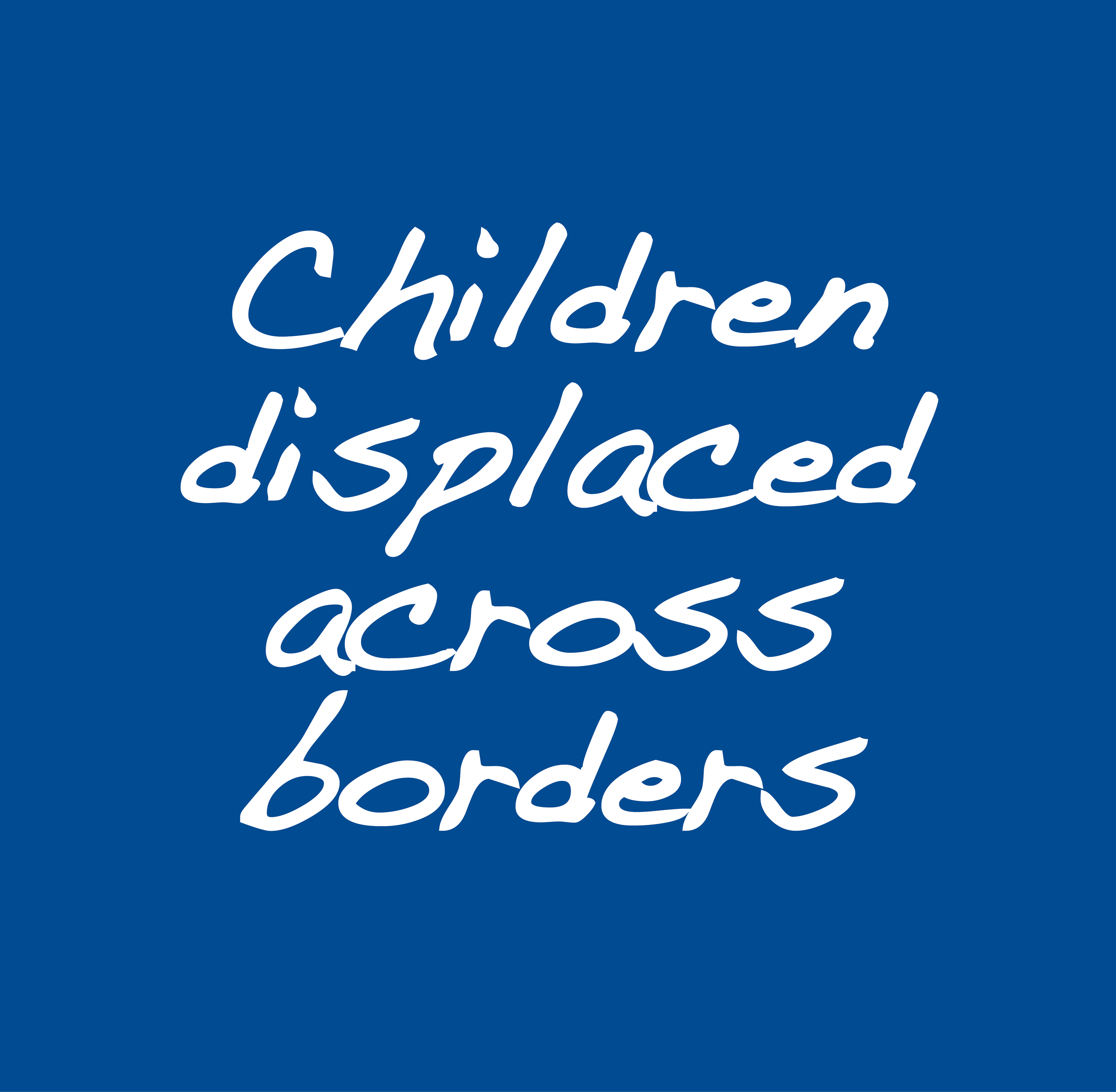 Children displaced across borders