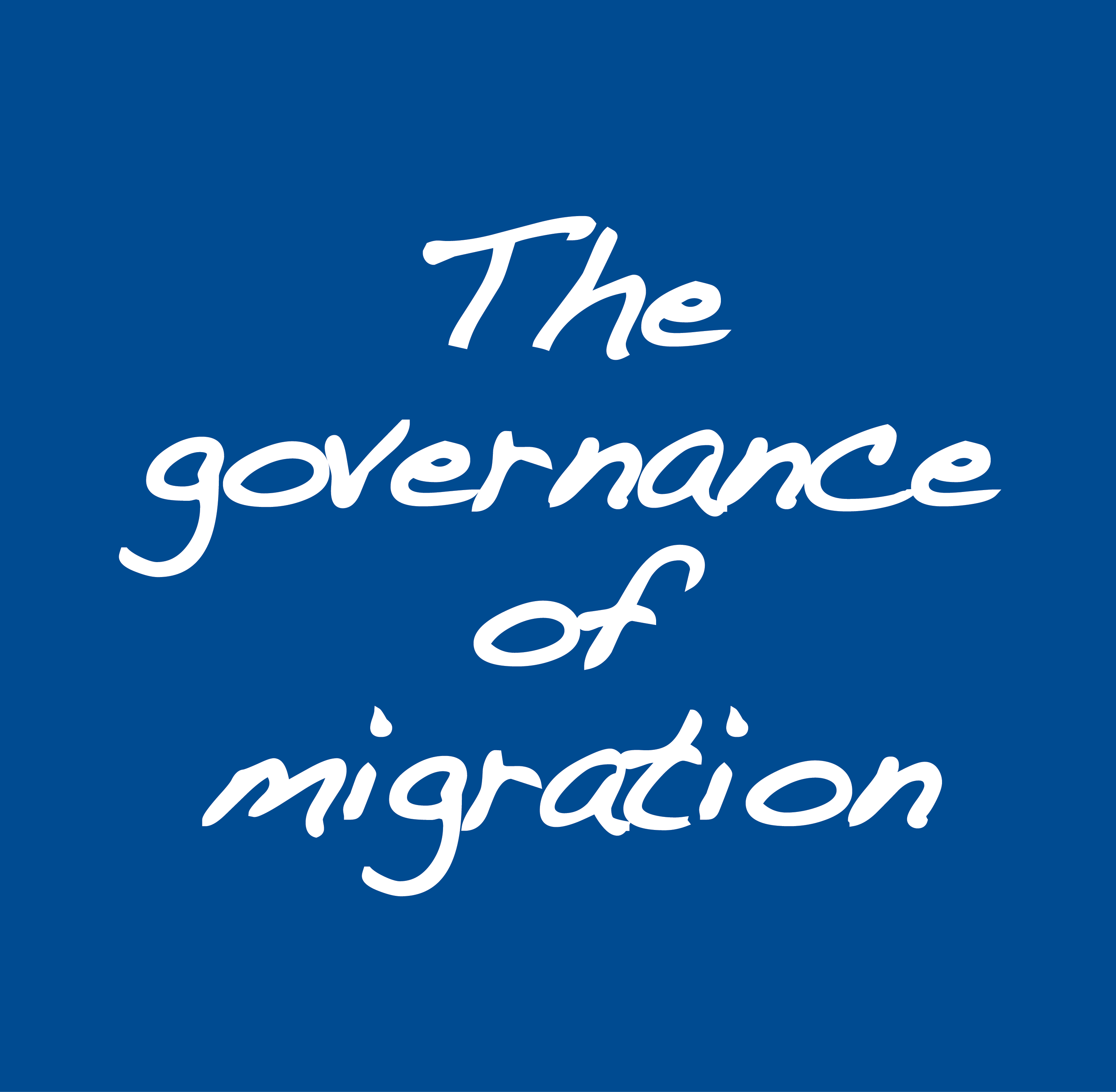 The governance of migration