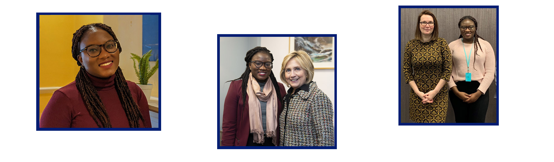 Ruwadzano with hillary clinton and kirsty williams