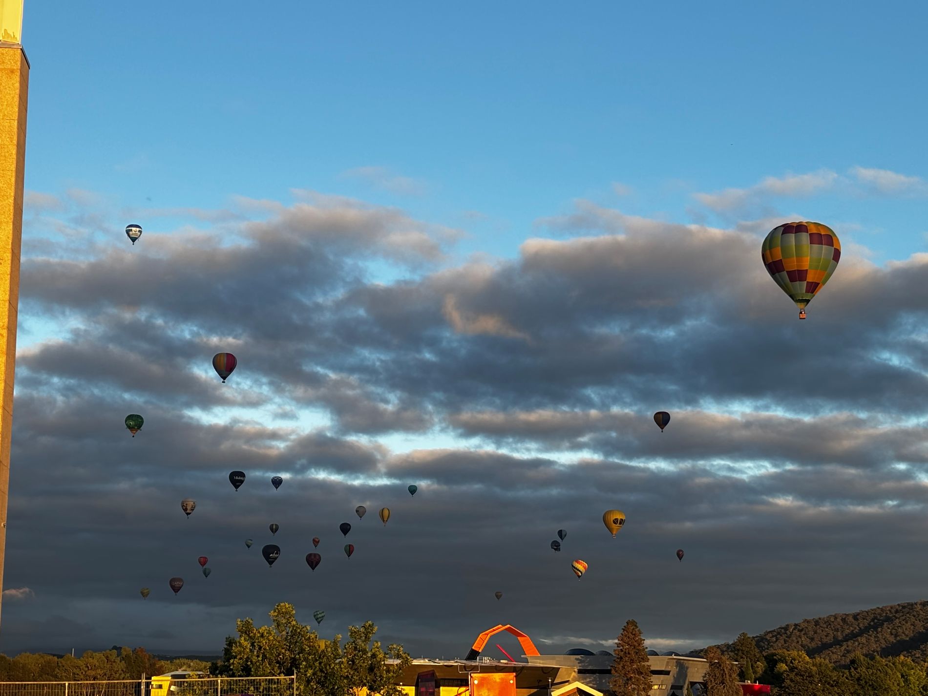 Hot air balloon festival