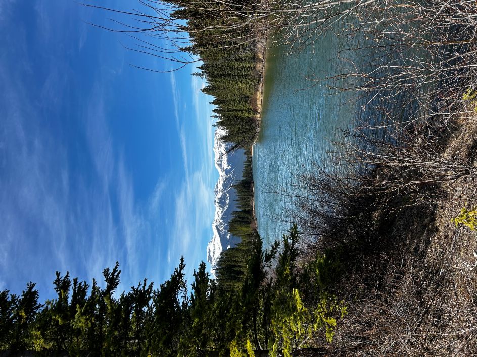 Green lake near Montreal 