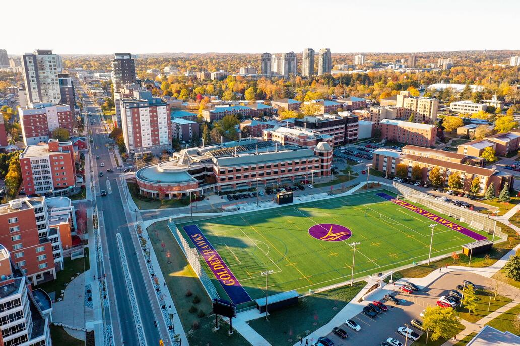 an image of Wilfrid Laurier University, waterloo campus