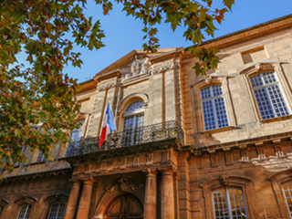 Sciences Po Aix building on campus